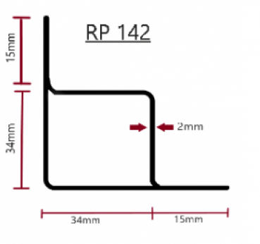 Preview: Anschlagrohr S235JR # 142 S235 JRG 2 (DIN EN 10025)